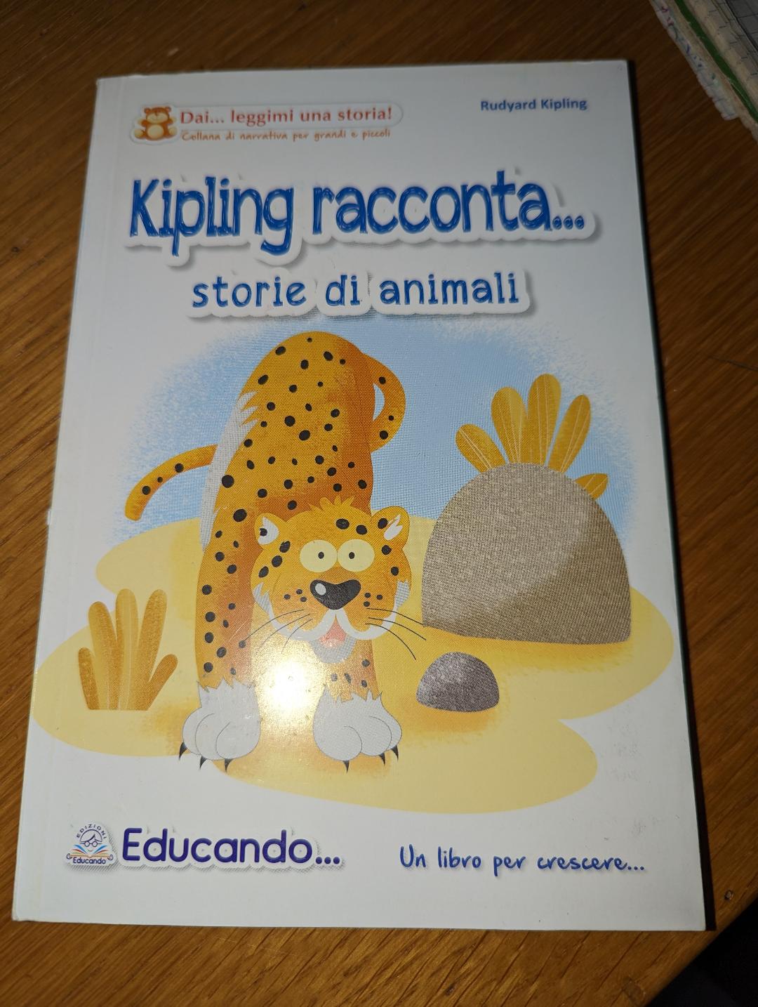bambini-elementari KIPLING RACCONTA STORIE DI ANIMALI